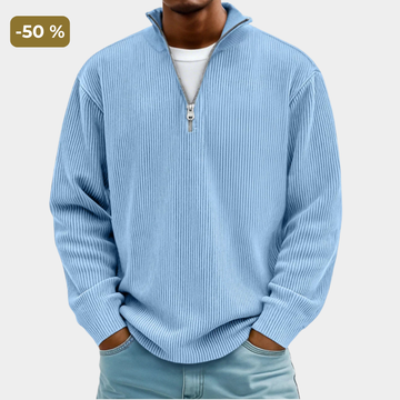 Nova | Pull Demi-Zip Élégant