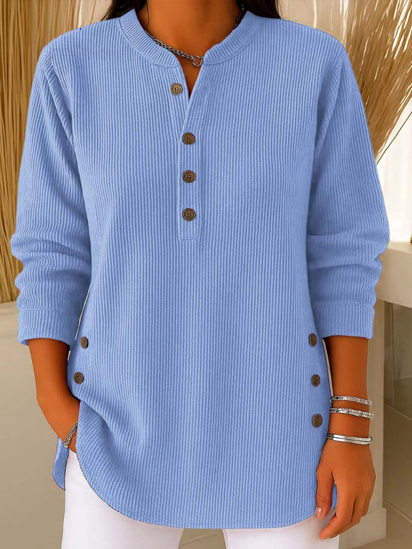 Eden | Tunique Henley à Boutons