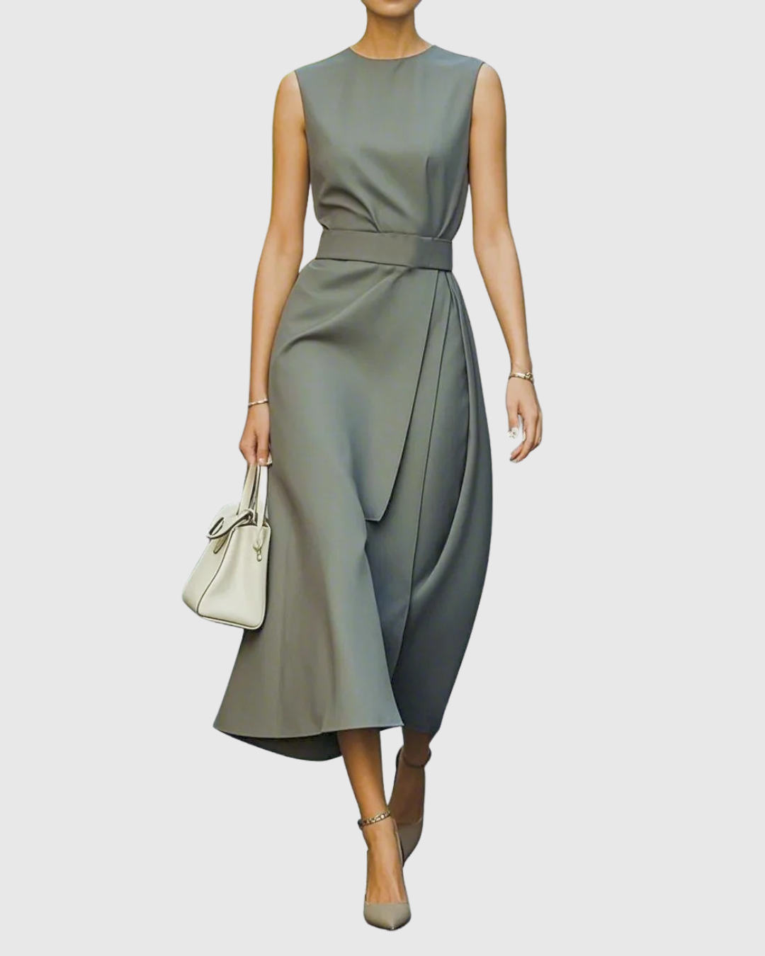Clarimond™ | Robe Col Rond Élégante