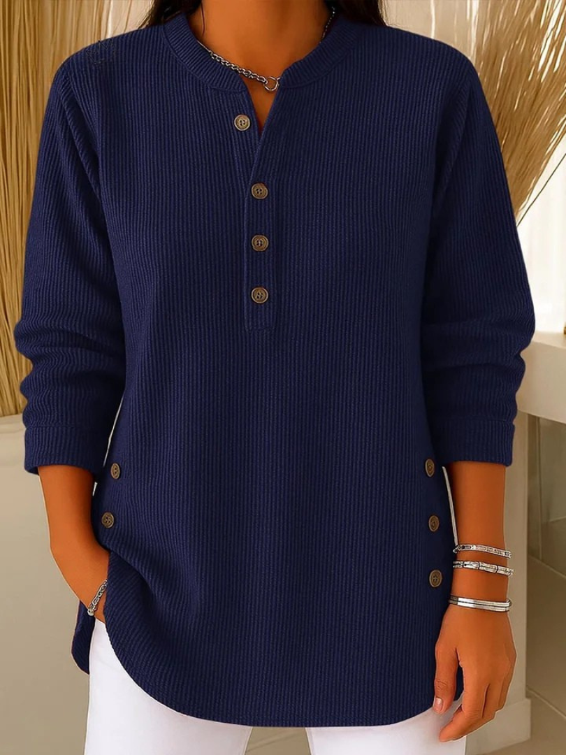 Eden | Tunique Henley à Boutons