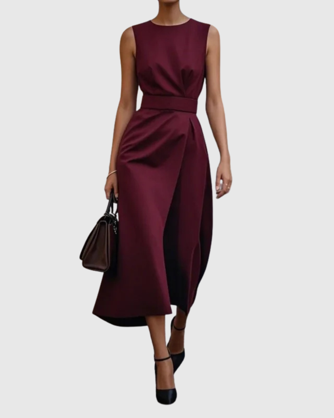 Clarimond™ | Robe Col Rond Élégante