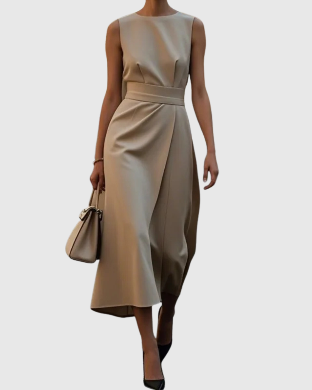 Clarimond™ | Robe Col Rond Élégante