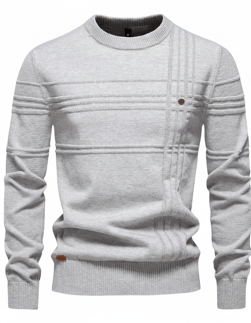 Massimo - Pull Élégant à Motif à Carreaux