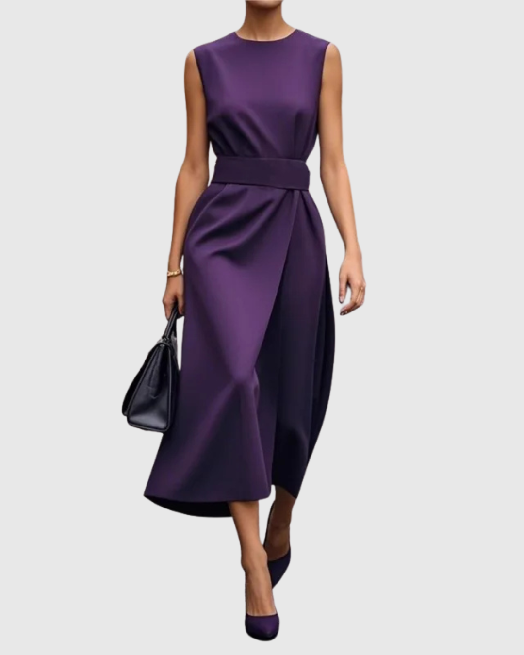 Clarimond™ | Robe Col Rond Élégante