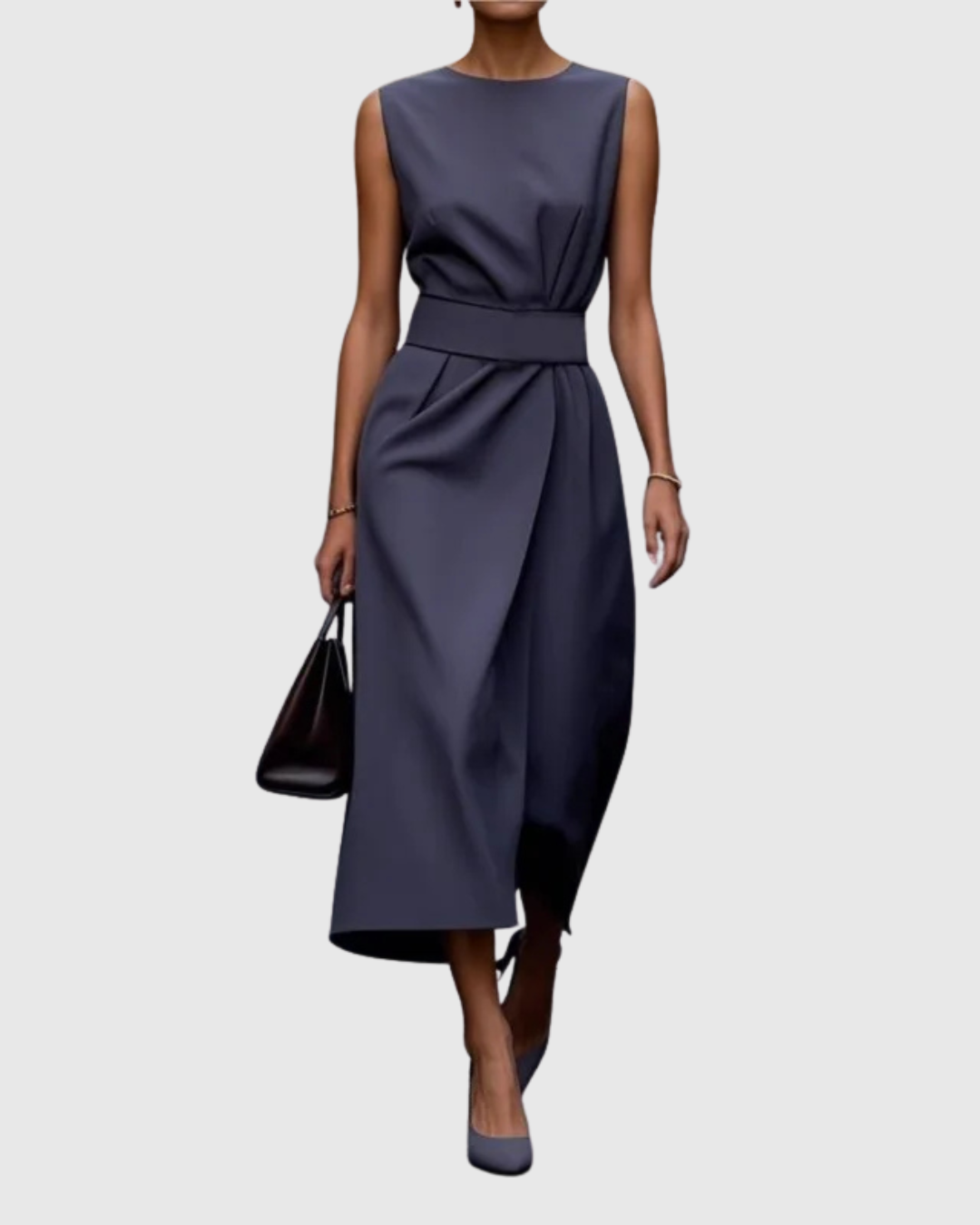 Clarimond™ | Robe Col Rond Élégante