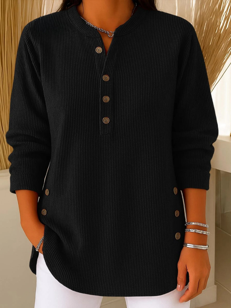 Eden | Tunique Henley à Boutons