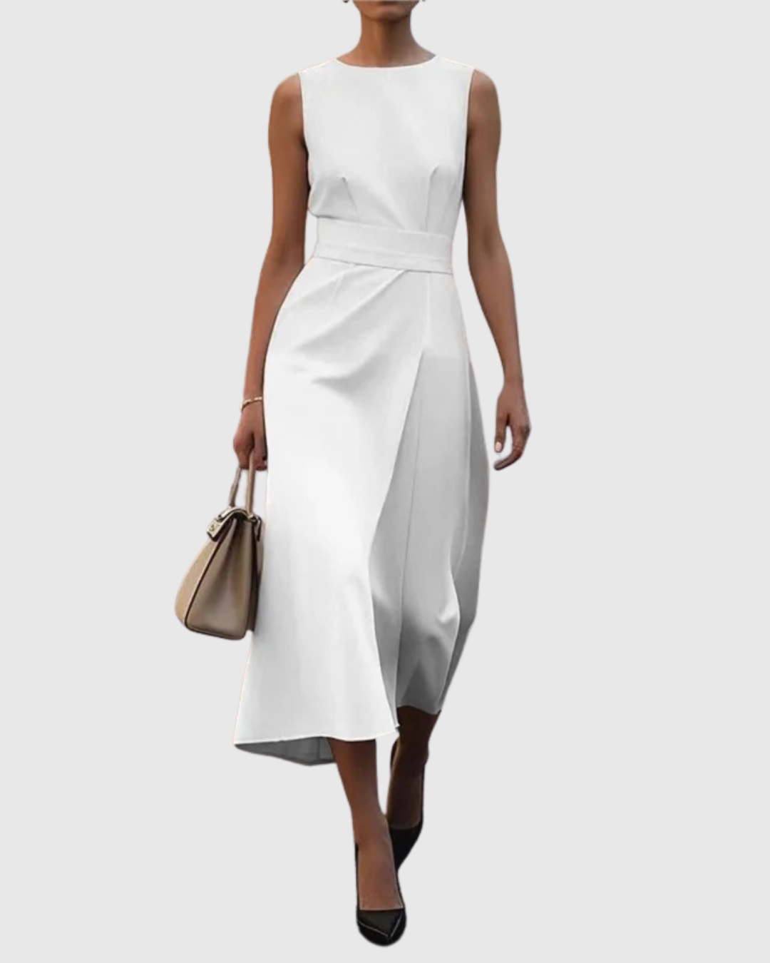 Clarimond™ | Robe Col Rond Élégante