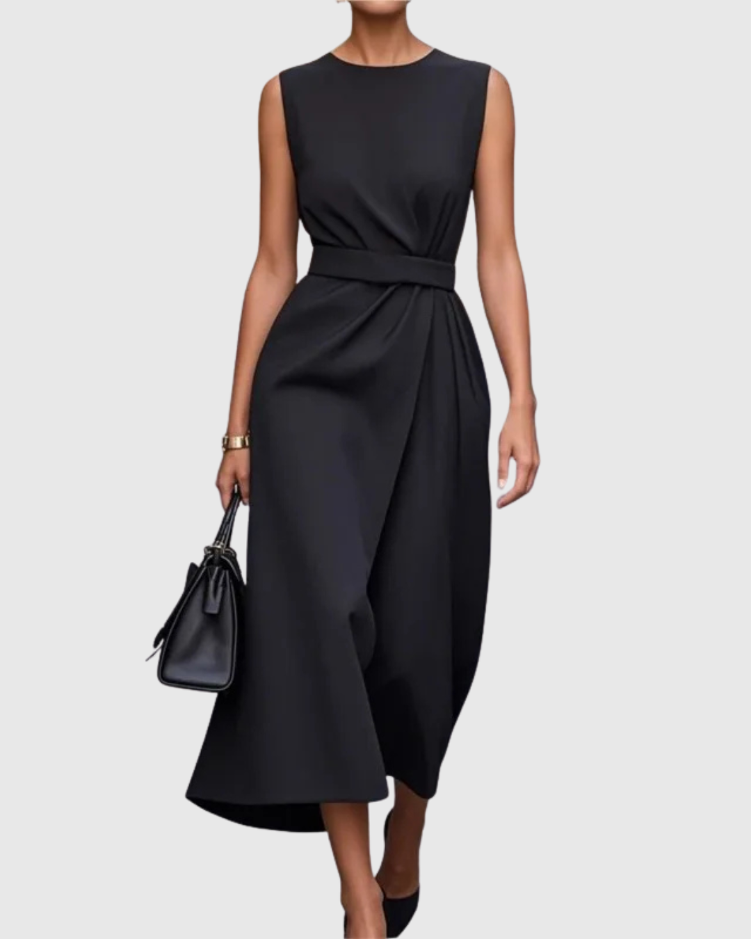 Clarimond™ | Robe Col Rond Élégante