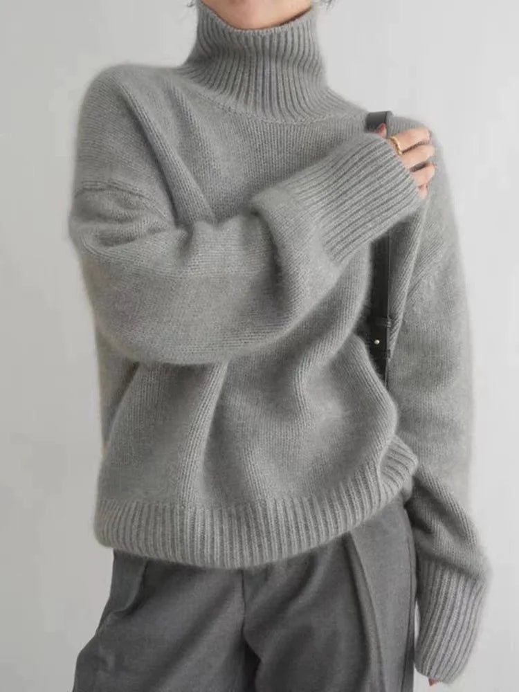 Monique | Col montant en cachemire