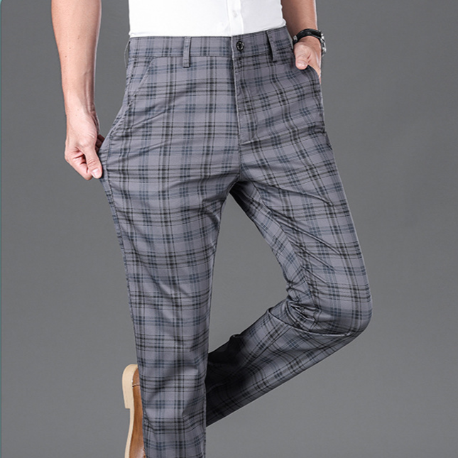Pantalon à Carreaux Côte & Rue