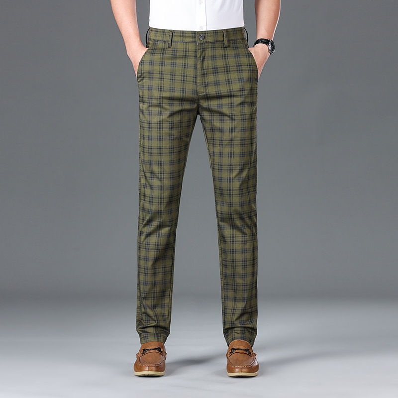 Pantalon à Carreaux Côte & Rue