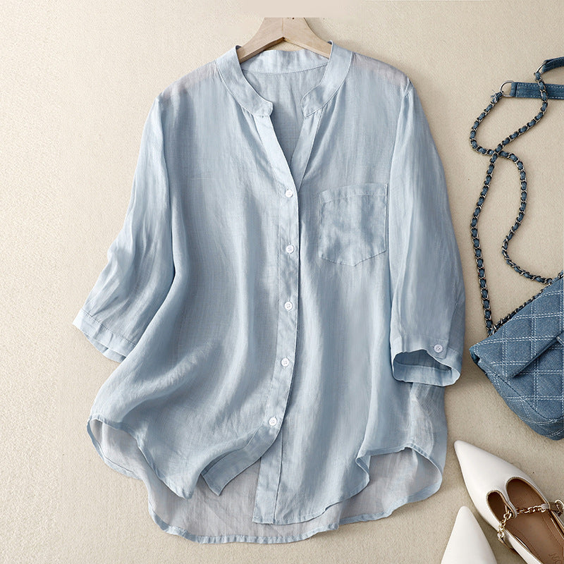 CHEMISE JULIA EN LIN