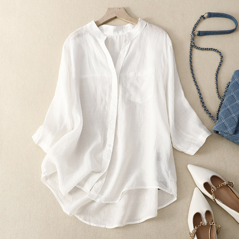 CHEMISE JULIA EN LIN