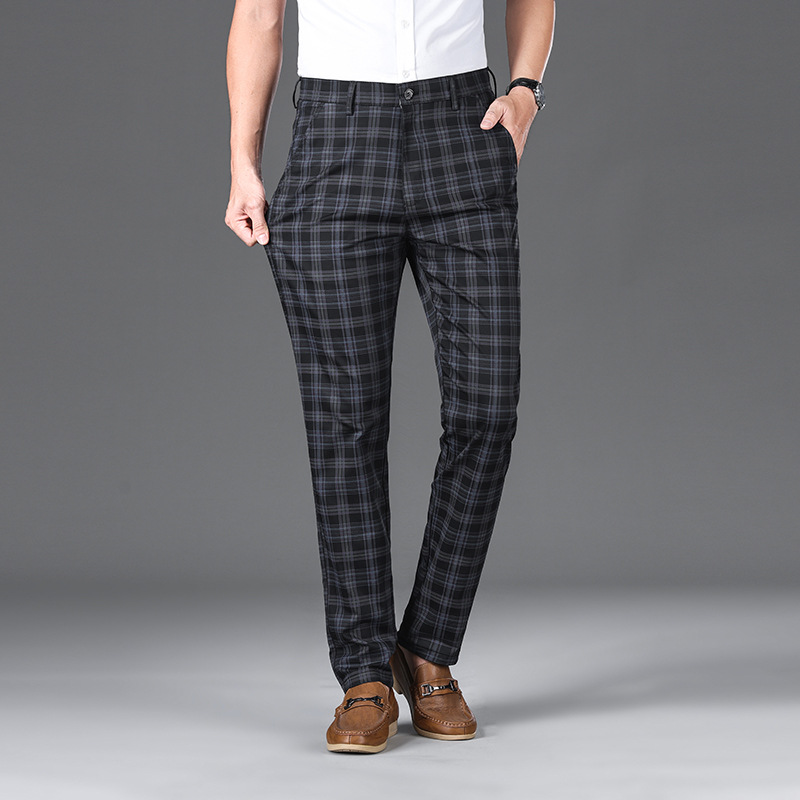 Pantalon à Carreaux Côte & Rue