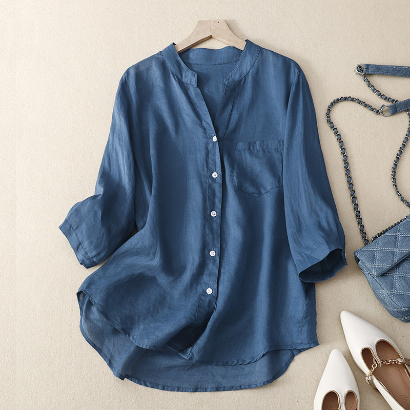 CHEMISE JULIA EN LIN