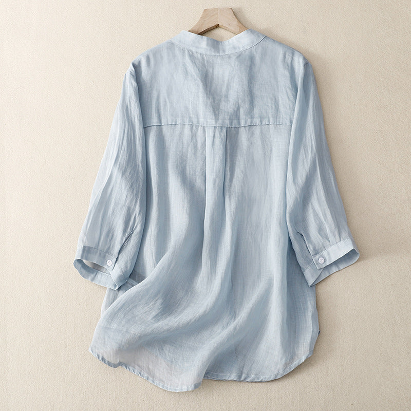 CHEMISE JULIA EN LIN