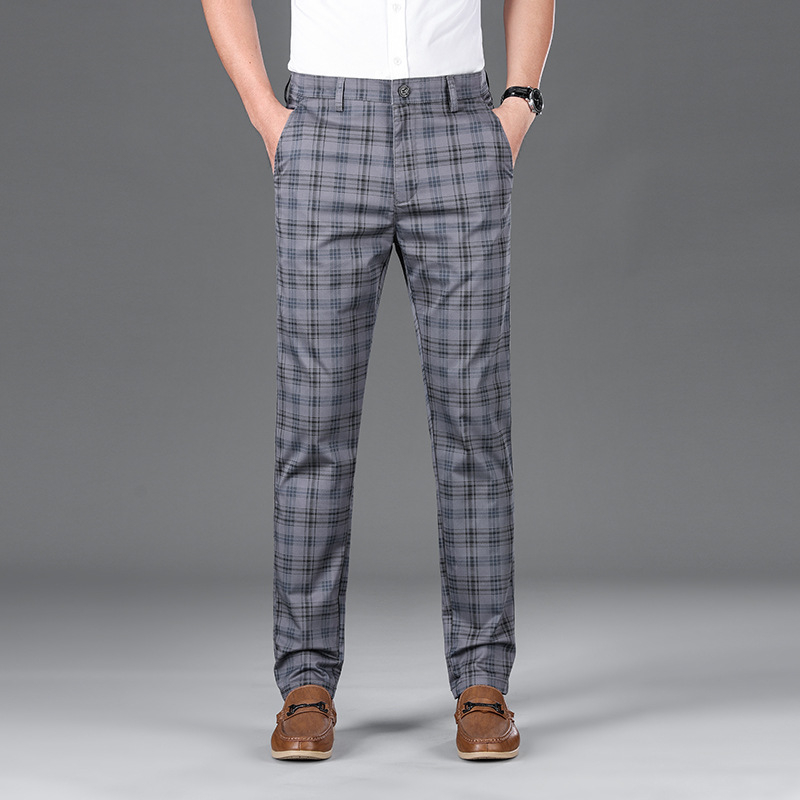 Pantalon à Carreaux Côte & Rue