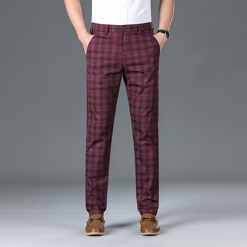 Pantalon à Carreaux Côte & Rue