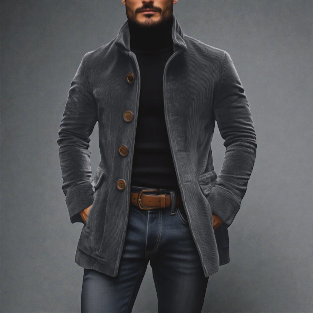 Davide™ | Veste en Velours Côtelé