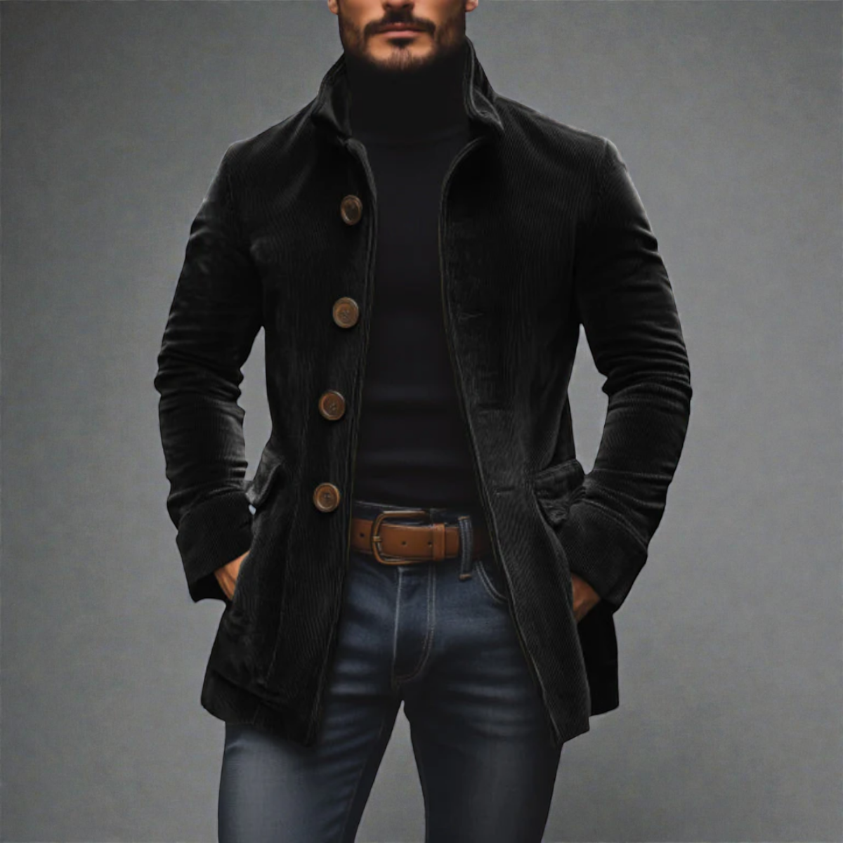Davide™ | Veste en Velours Côtelé