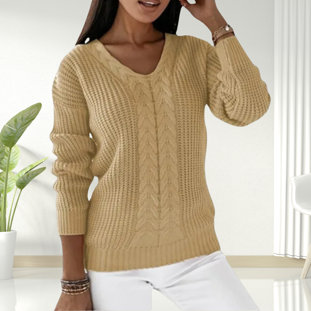 Oriana | Pull V-Neck Confortable