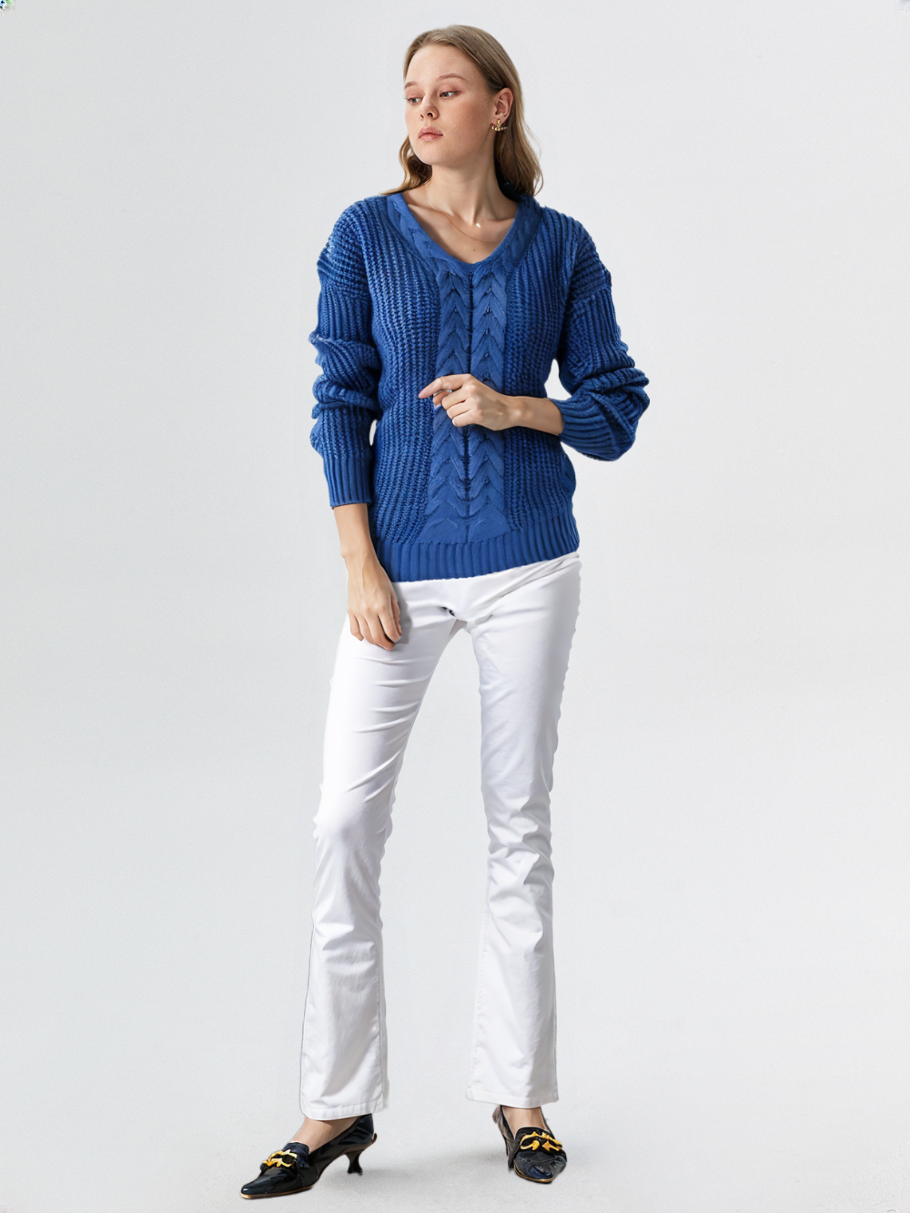 Oriana | Pull V-Neck Confortable