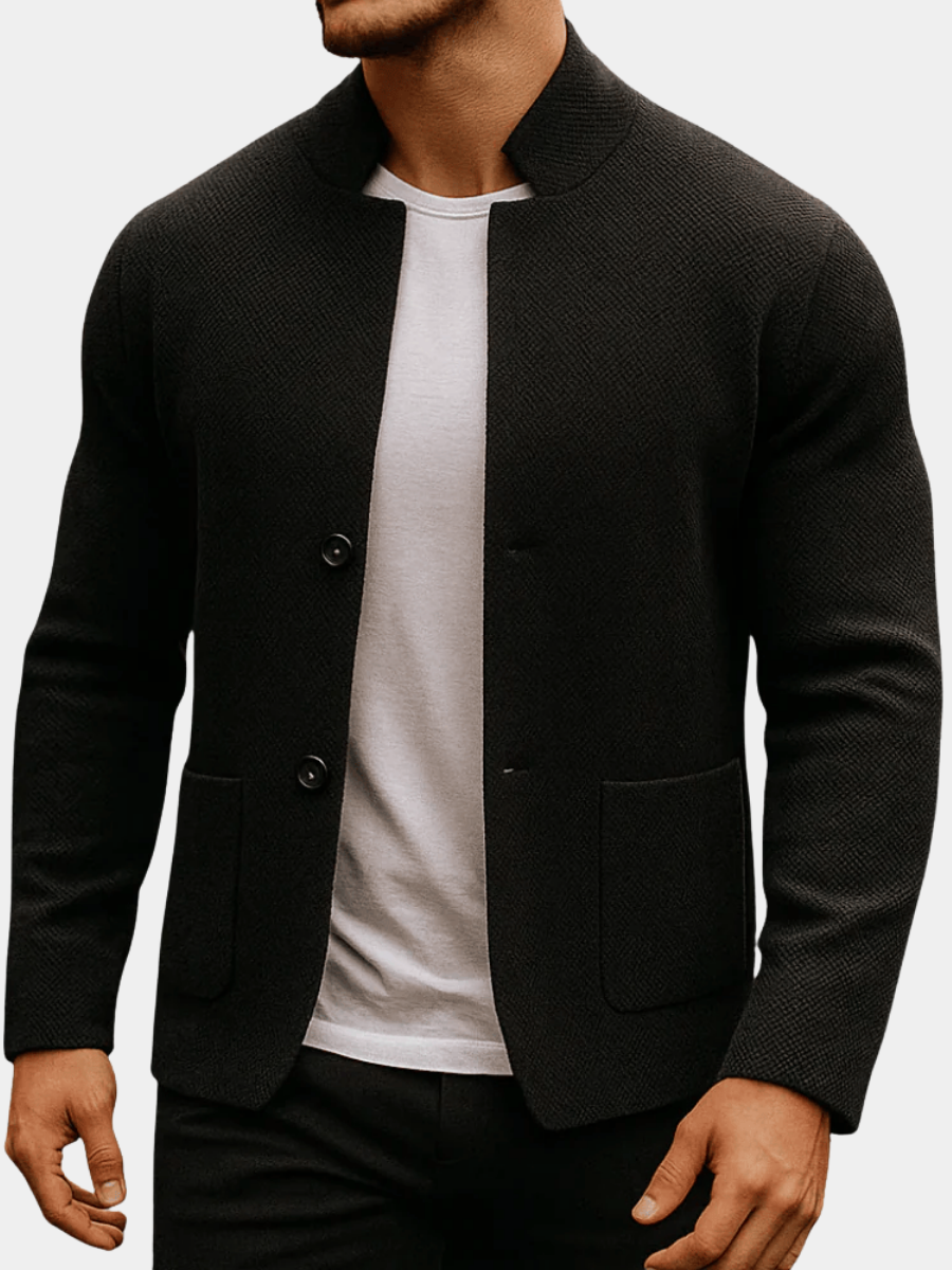 LAURENT MONACO™ | Gilet Texturé Élégant pour Homme – NovaChic