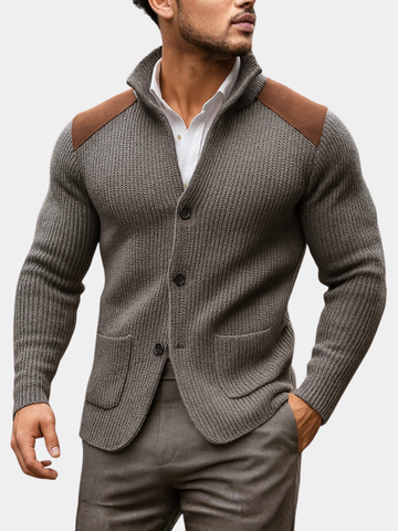 LÉONARD | BLAZER EN MAILLE TEXTURÉE