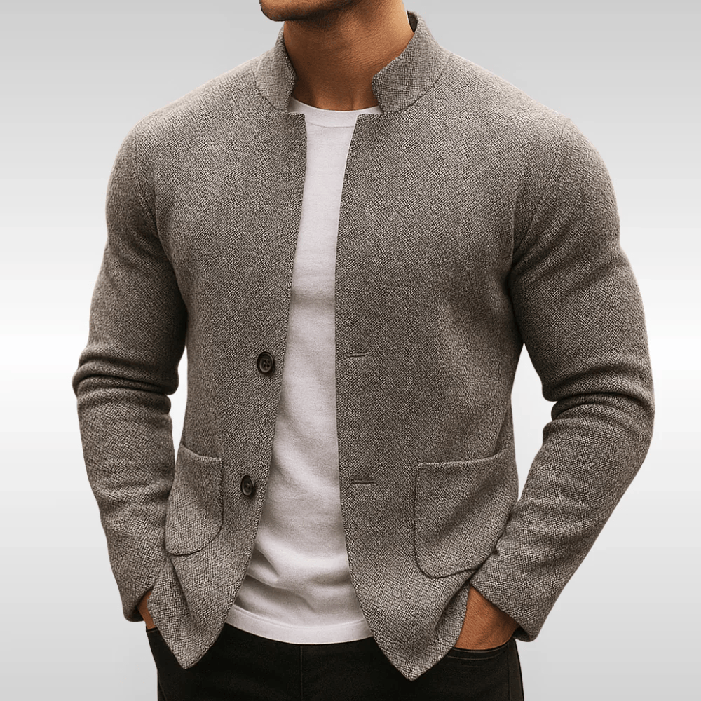 LAURENT MONACO™ | Gilet Texturé Élégant pour Homme – NovaChic