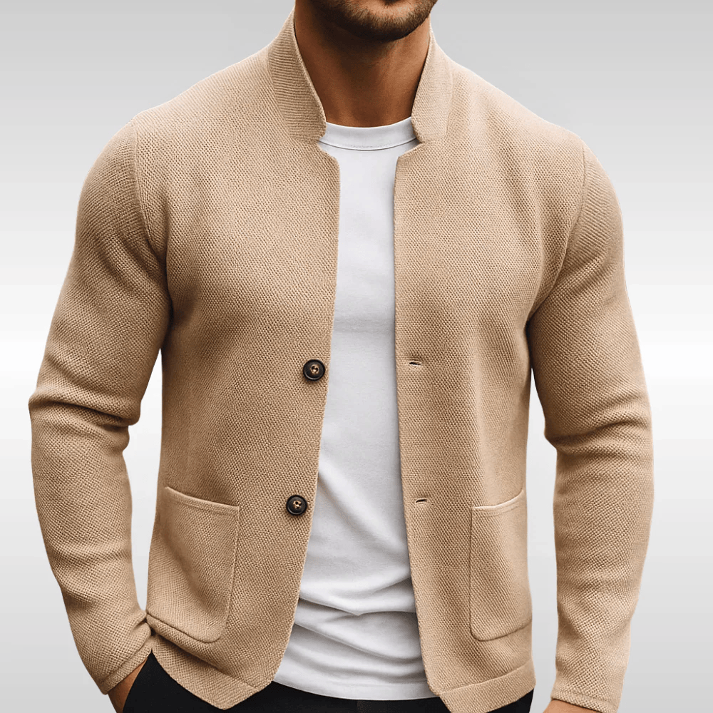 LAURENT MONACO™ | Gilet Texturé Élégant pour Homme – NovaChic