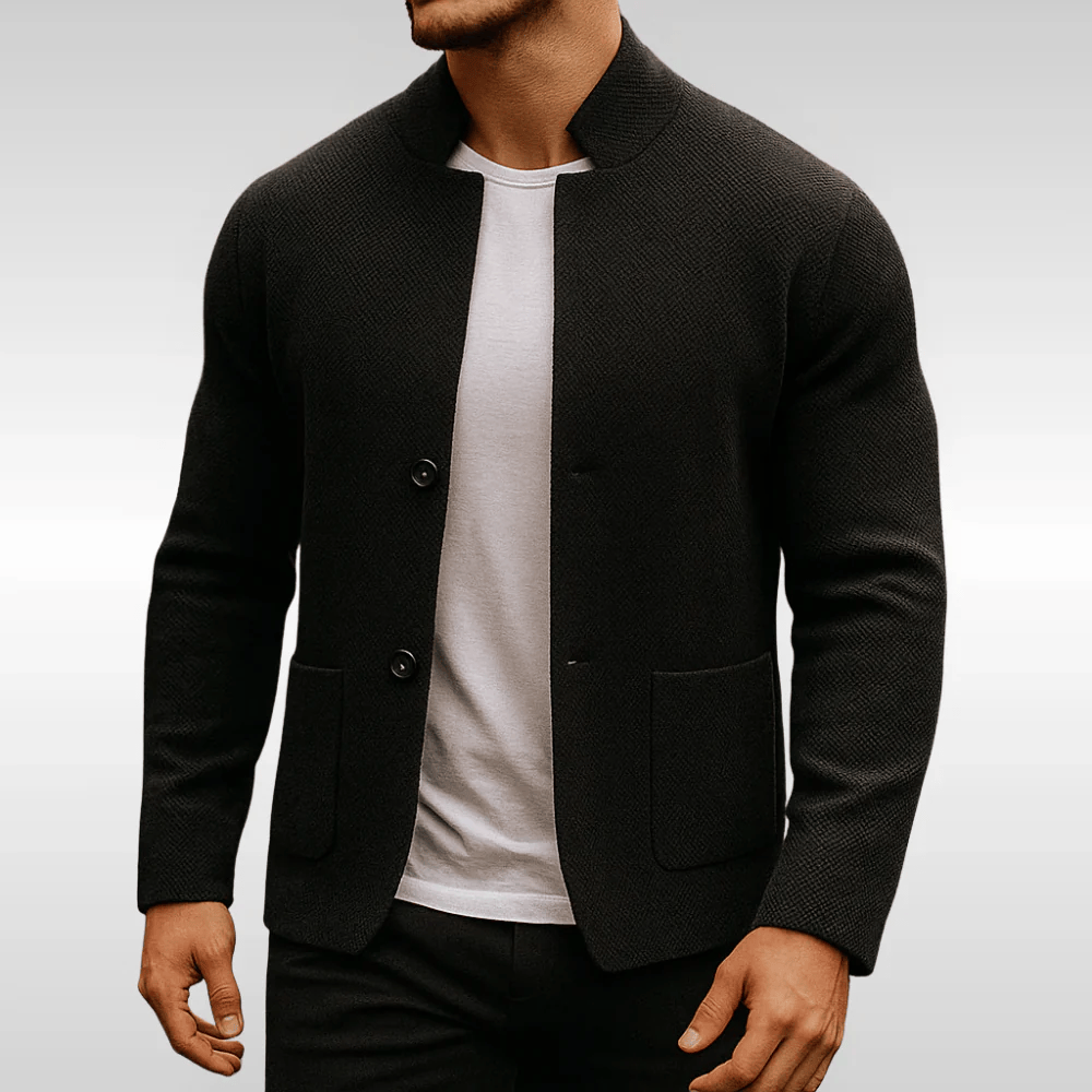 LAURENT MONACO™ | Gilet Texturé Élégant pour Homme – NovaChic