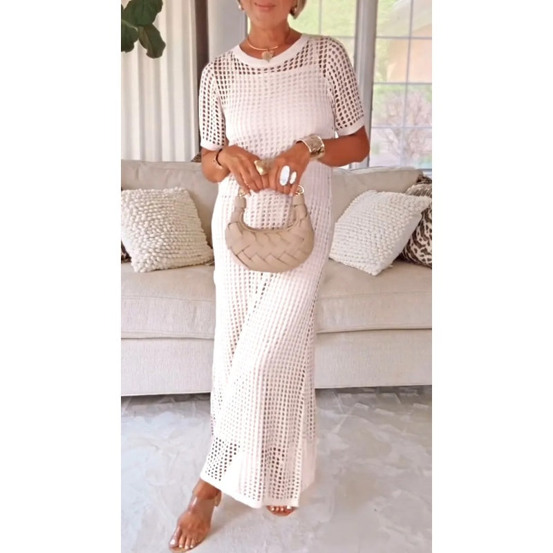 Bethany | Robe Maxi Longue à Découpes + Robe Intérieure Offerte