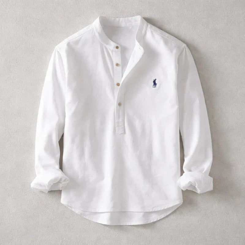 Carter | Chemise Henley Élégante.