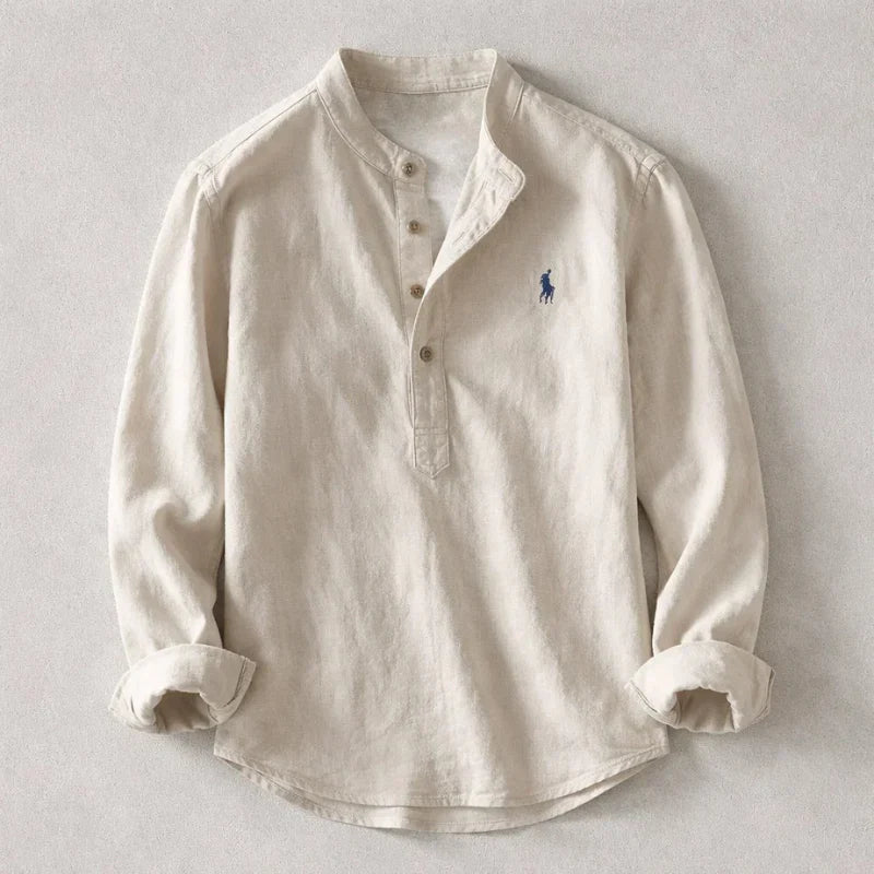Carter | Chemise Henley Élégante.