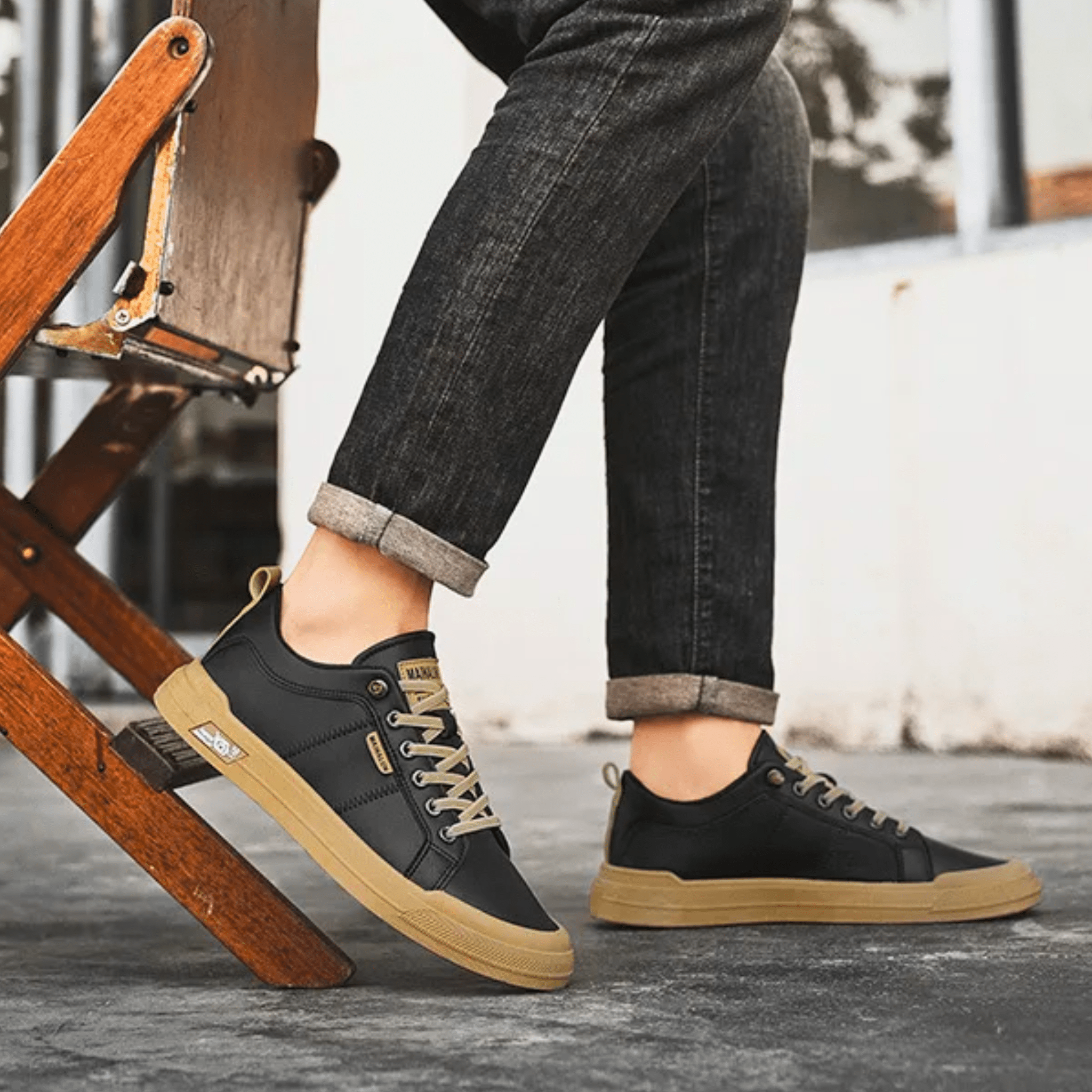 Harrington | Baskets en Cuir