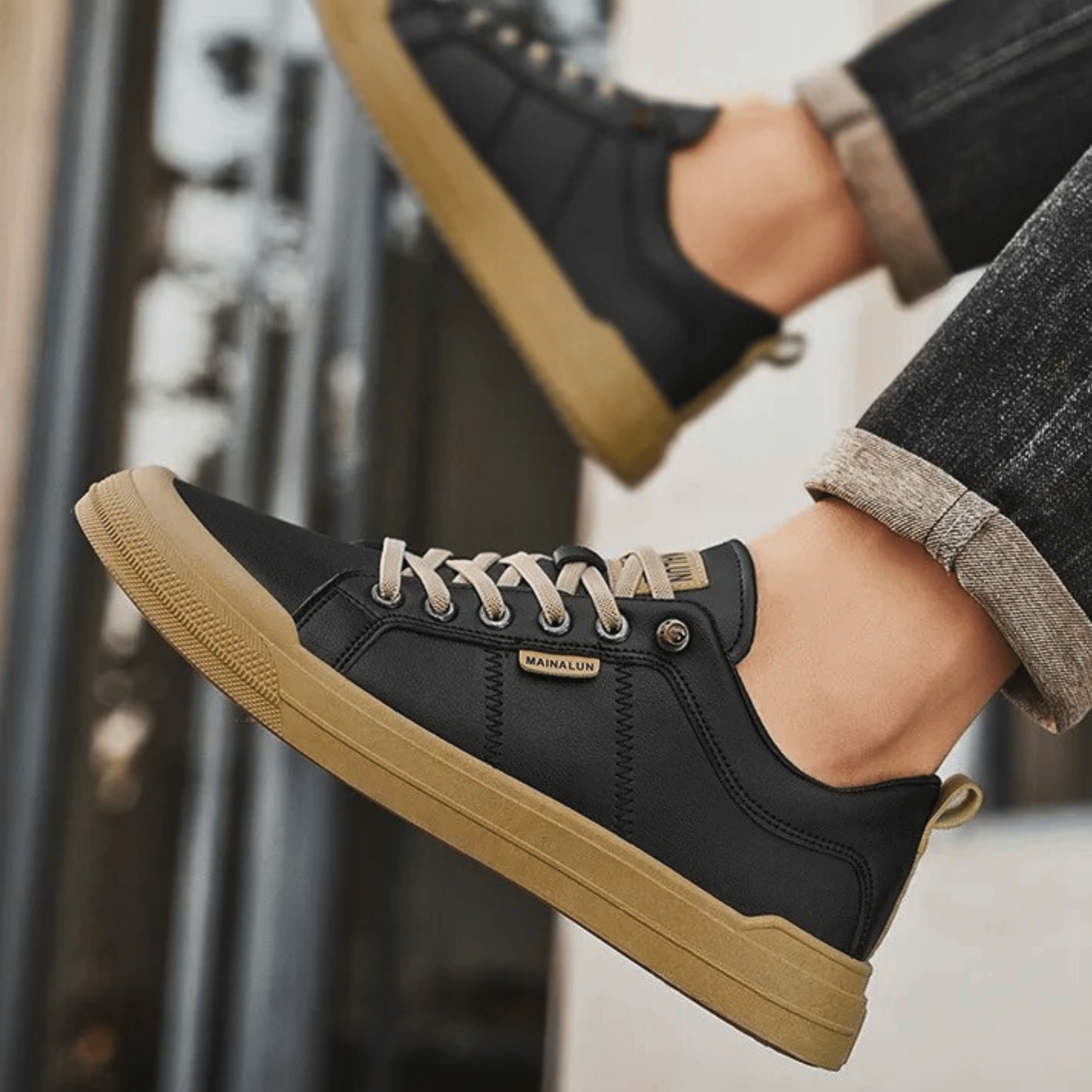 Harrington | Baskets en Cuir