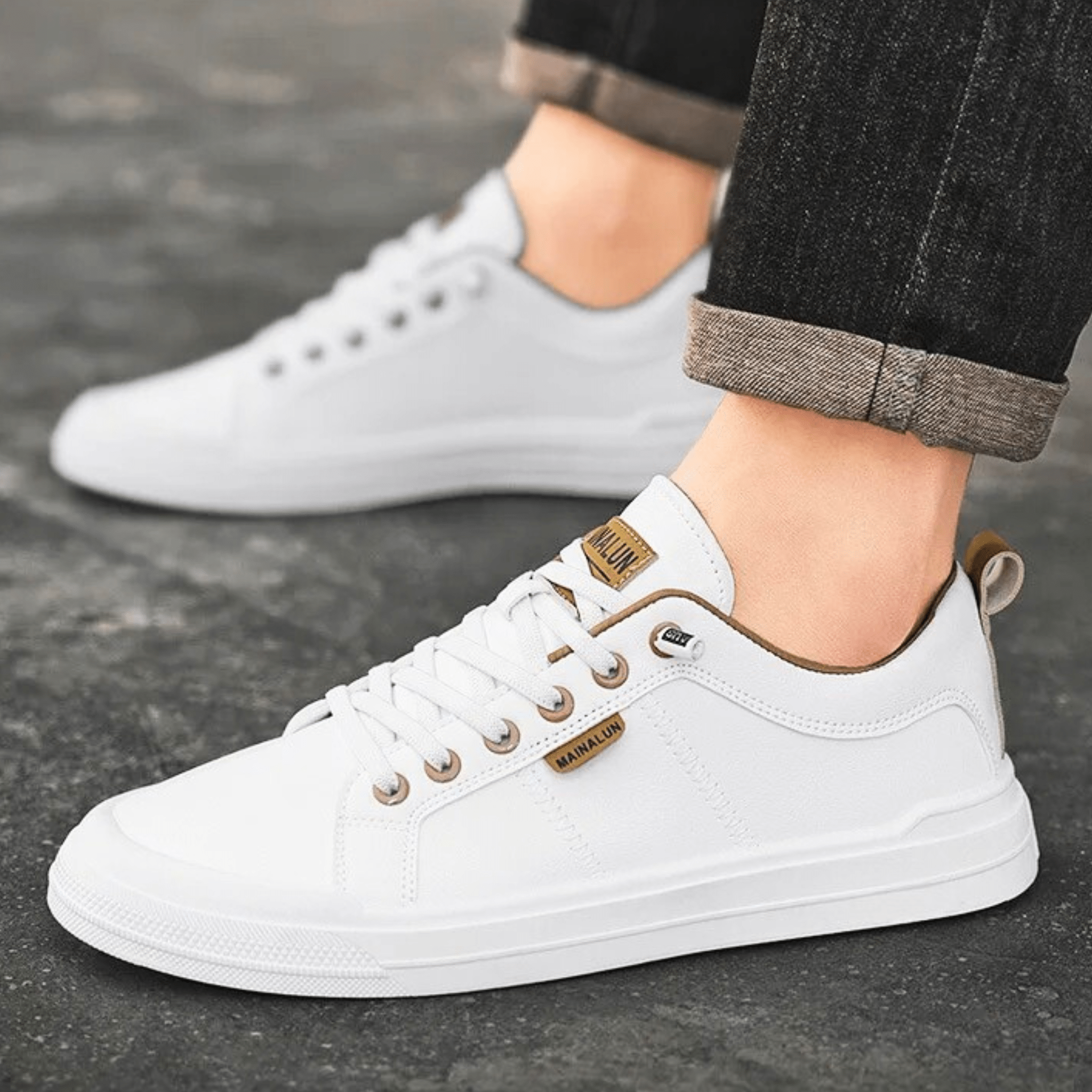 Harrington | Baskets en Cuir